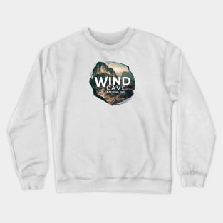 Wind Cave National Park South Dakota Crewneck Sweatshirt